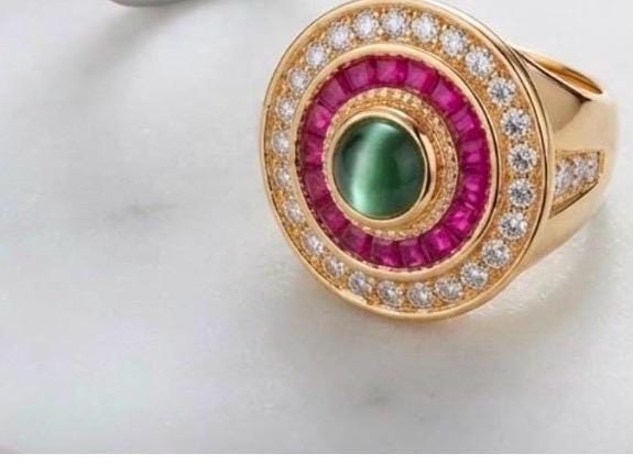 Handcrafted Artisan Ring That Makes a Beautiful Anniversary Gift for Her