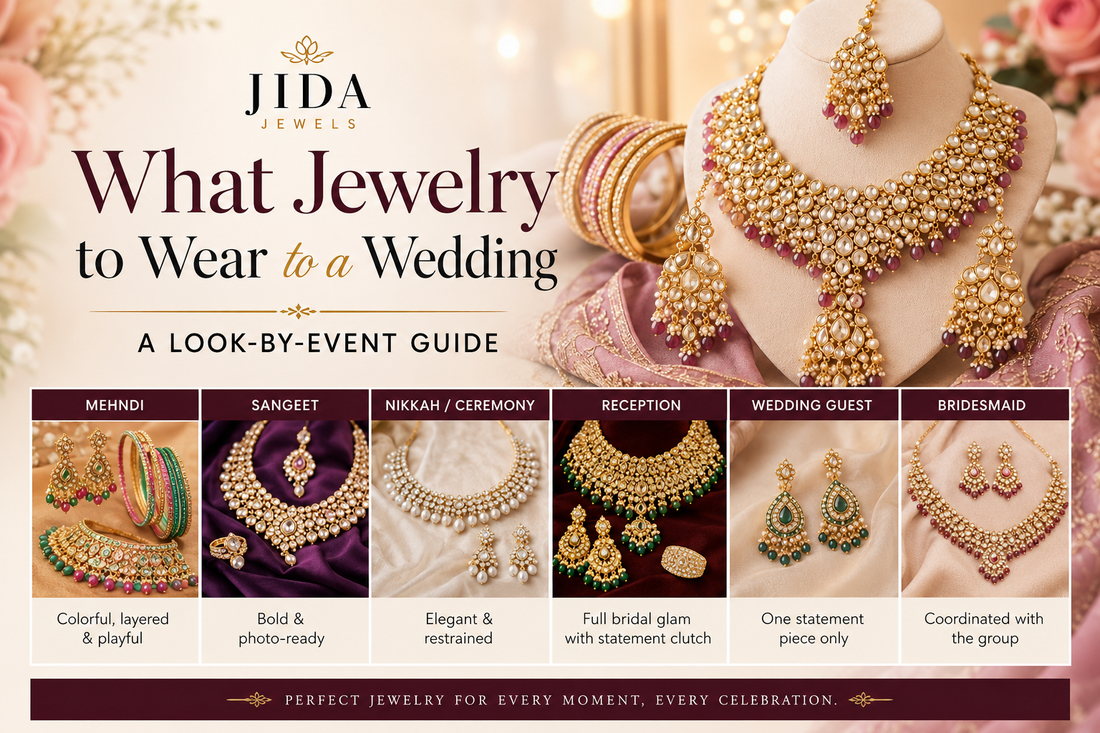 What Jewelry to Wear to a Wedding: A Look-by-Event Guide