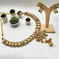 Kundan Necklace Set – Ruby and Emerald, Gold Plated Indian Jewelry