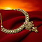 Kundan Necklace Set – Ruby and Emerald, Gold Plated Indian Jewelry
