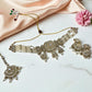 Kundan Pearl Necklace Set – Gold Plated Indian Jewelry, Earrings, Tika