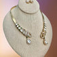 Elephant Gold Hasli Set Designer Jewelry | Kundan Polki Necklace & Earrings