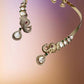 Elephant Gold Hasli Set Designer Jewelry | Kundan Polki Necklace & Earrings