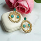 Bollywood Designer Jewelry for Women, Elegant Statement Earrings.