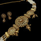 Indian Rajwari Necklace Choker Set - Gold Plated | Traditional Jewelry for Women