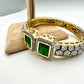 Bollywood  Indian Ethnic  openable bangle/kada  fit 2.4 2.6  bangle gold plated