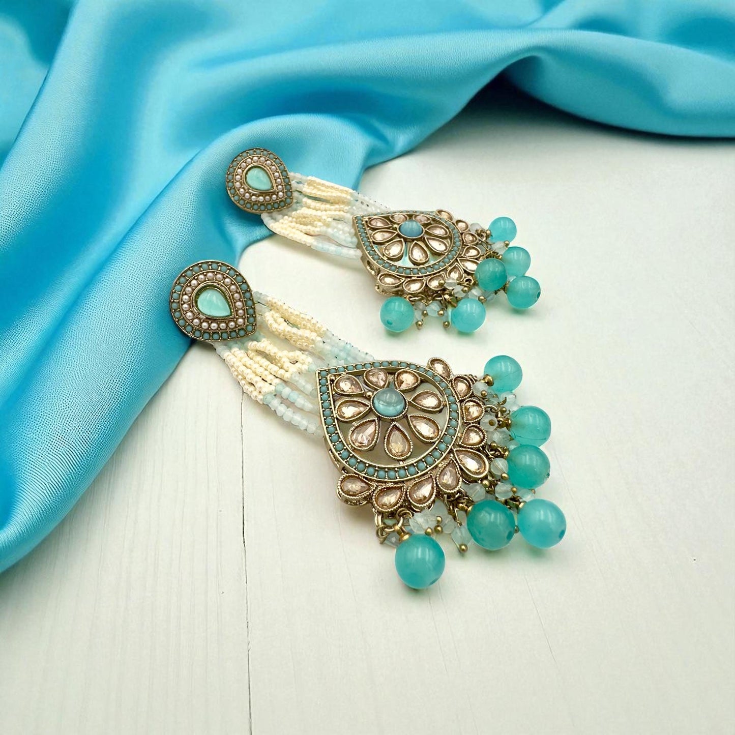 Bollywood Designer Dangle Jewelry for Women, Elegant Statement Earrings