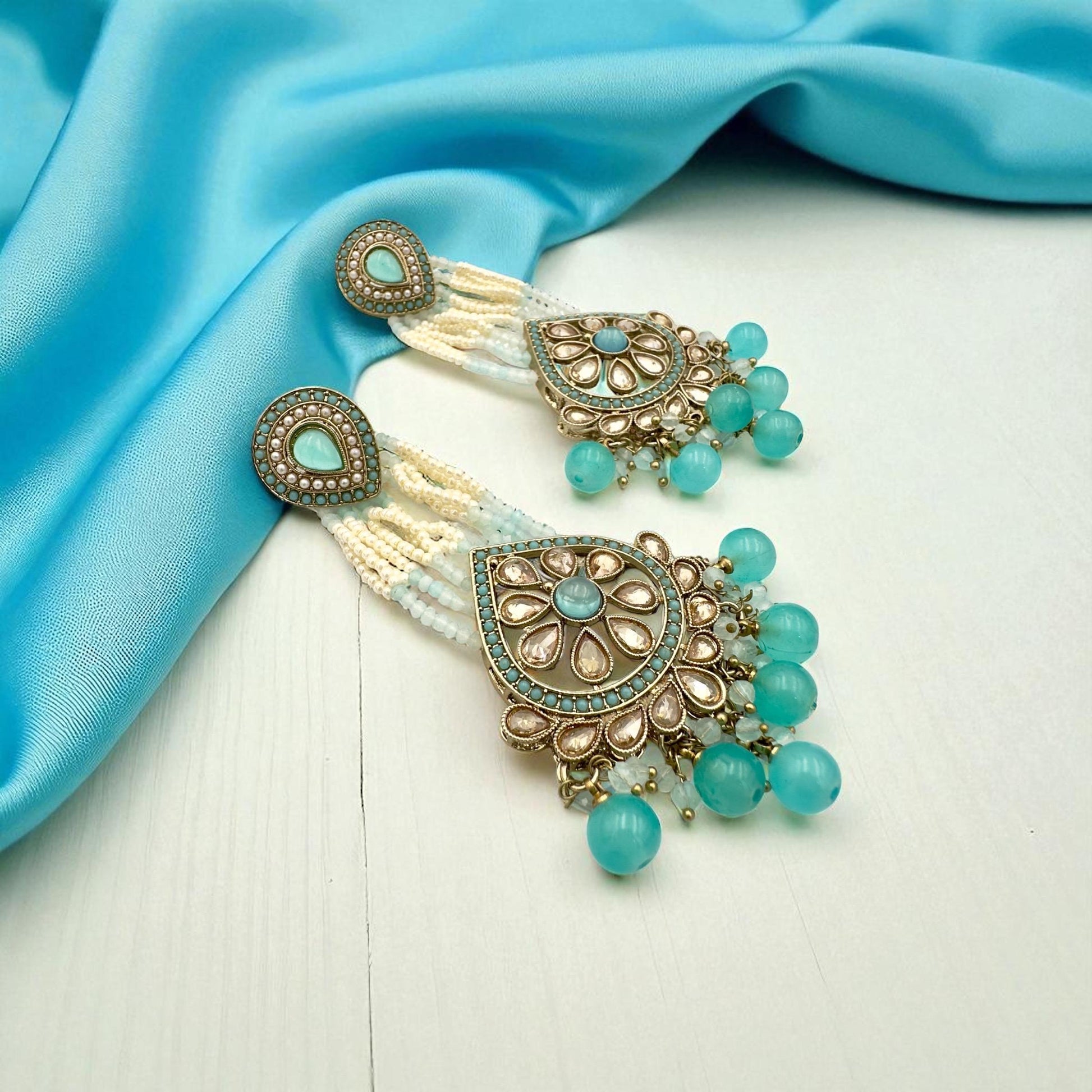 Bollywood Designer Dangle Jewelry for Women, Elegant Statement Earrings