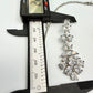 Bollywood ad Necklace & Earrings Set - rhodium | Sparkling prom / wedding / engagement Jewelry
