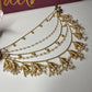 Bollywood Indian Designer Sahara / earring stud  brass