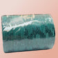 Glittery Churiyan metal Bangle Set - Pink, Teal & Blue - Indian Fashion Jewellery