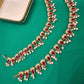 Payal / Anklet Gold Finish with Pearls & Clear Stones