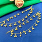 Gold Plated Anklets with Dangling Beads | Traditional indian Payal Jewelry | Boho Foot Jewelry.