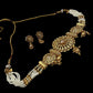 Indian Rajwari Necklace Choker Set - Gold Plated | Traditional Jewelry for Women