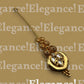 Gold Plated Tikka - Traditional Indian Jewelry with Clear Stone Accents