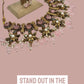 Bollywood ethnic Indian designer necklace set antique gold finish soft pink