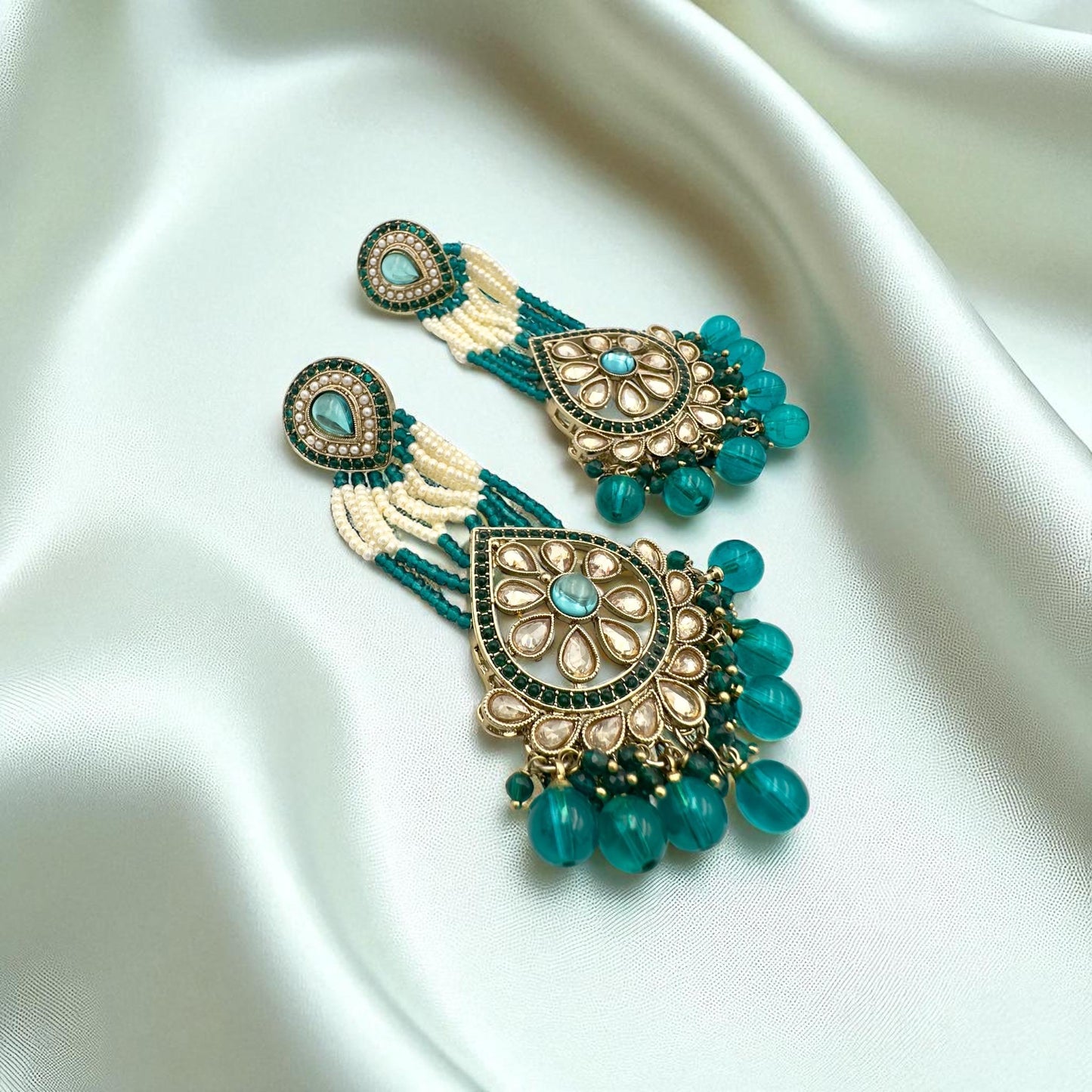 Bollywood Designer Dangle Jewelry for Women, Elegant Statement Earrings