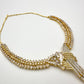 Bollywood ethnic Indian gold plated designer style Victorian luxurious set