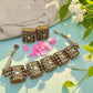 Multi color  Kundan Necklace Set - Traditional Indian Jewelry