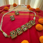 Multi color  Kundan Necklace Set - Traditional Indian Jewelry