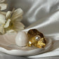 Gold plated pearl Turkish statement Ring