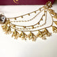 Bollywood Indian Designer Sahara / earring stud  brass