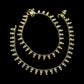 Gold Anklets with Dangling Beads | Indian Payal Foot Jewelry
