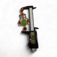 Bollywood Indian Designer Earrings with doublet stone gold plated,Victorian statement piece