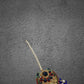 Kundan Pearl Dangler Earrings | Royal Blue & Gold Bridal Jewelry