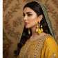 Yellow Crystal Drop Earrings | 22K Gold Plated Bridal Jewelry