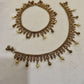 Gold Anklets with Dangling Beads | Indian Payal Foot Jewelry