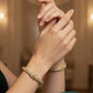 Gold Plated Bangles | Handmade Bridal Bracelet Set | Lightweight Indian Jewelry Gift for Women