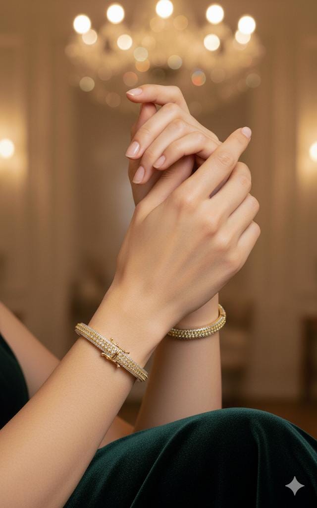Gold Plated Bangles | Handmade Bridal Bracelet Set | Lightweight Indian Jewelry Gift for Women