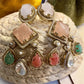 Kundan Necklace Set – Multicolor Stone & Pearl Indian Jewelry