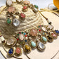 Kundan Necklace Set – Multicolor Stone & Pearl Indian Jewelry