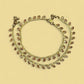 Gold Kundan Anklet Set | Indian Payal with CZ Stones | Bridal Foot Jewelry | Handmade Ethnic Anklets for Women | Traditional Jewelry