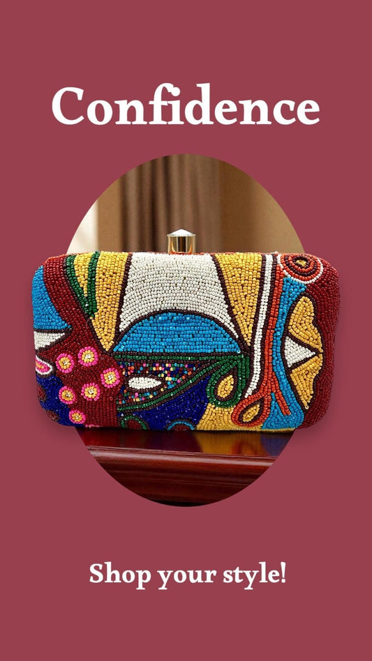 Designer viral beaded bag made in India