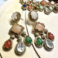 Kundan Necklace Set – Multicolor Stone & Pearl Indian Jewelry