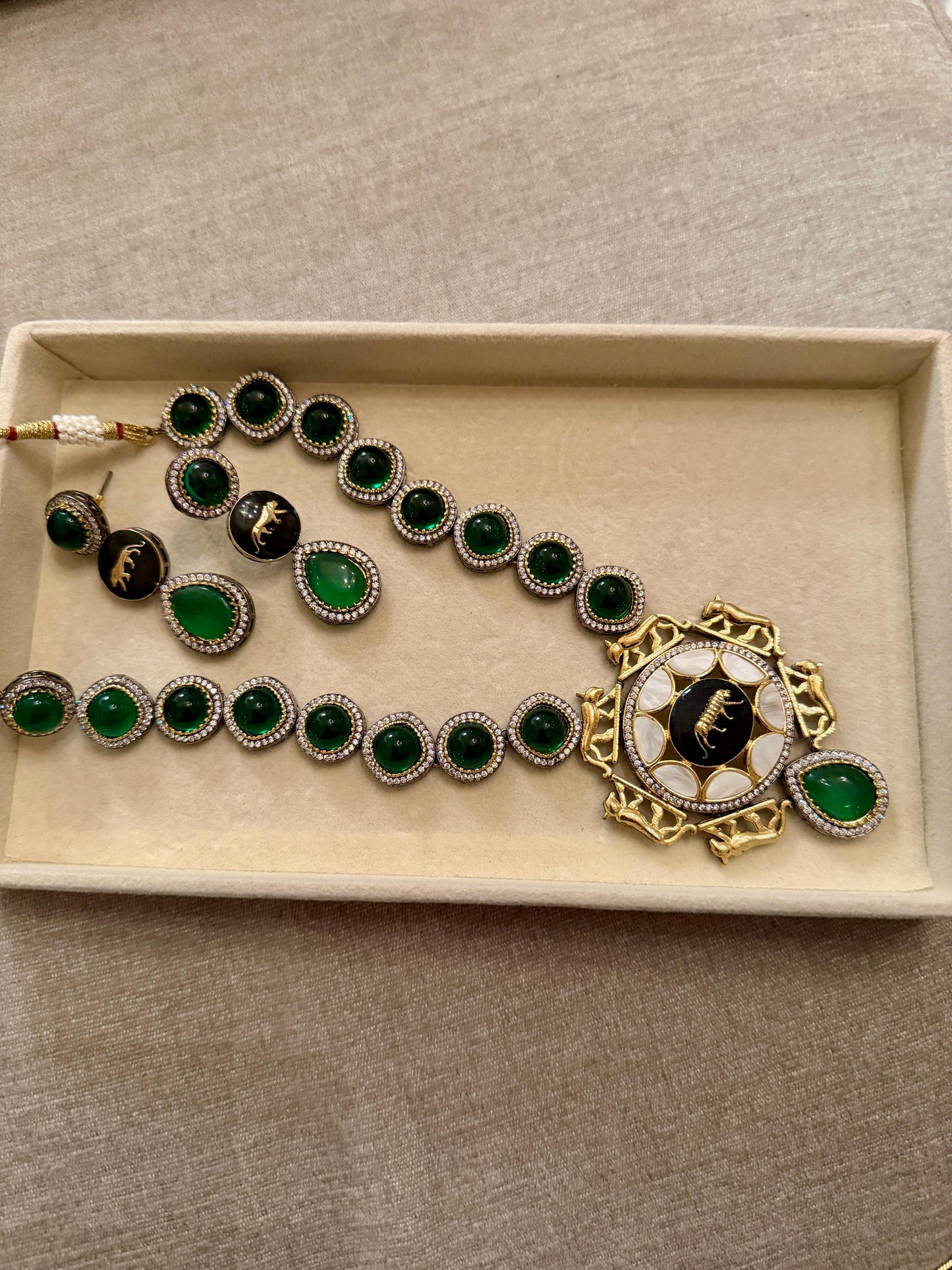 Luxury emerald green color. Beautifully crafted
