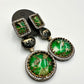 Bollywood Sabyasachi  inspired  Indian Designer Earrings , gold finish,Victorian,Ad stones