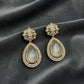 Teardrop Earrings • Kundan Pearl Dangle Earrings • Bridal Statement Jewelry • 7 Color Options