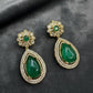 Teardrop Earrings • Kundan Pearl Dangle Earrings • Bridal Statement Jewelry • 7 Color Options