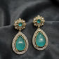 Teardrop Earrings • Kundan Pearl Dangle Earrings • Bridal Statement Jewelry • 7 Color Options