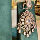 Bridal Statement Necklace, Cubic Zirconia Jewelry Set