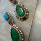 Kundan Teardrop Earrings | Multicolor Crystal Bridal Jewelry