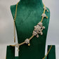Gold Tone Floral Waist Chain Belt • Embellished Bridal Kamarbandh • Adjustable Wedding Jewelry