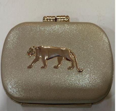 Sabyasachi Inspired Clutches Gold Color