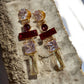 Rainbow Crystal Drop Earrings | Multicolor Geometric Statement Earrings | Modern Luxury Party Jewelry