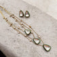 Kundan Necklace Set | Green Enamel, Gold Indian Jewelry