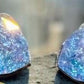 Iridescent Swarovski Stud  Earrings | Geometric  Earrings | Minimal Statement Jewelry